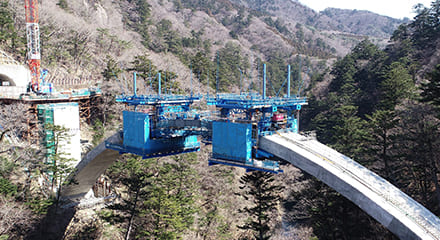 橋梁架設機器